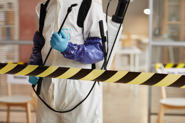 Professional Trauma Scene Cleanup technician working in Bloomington, CA